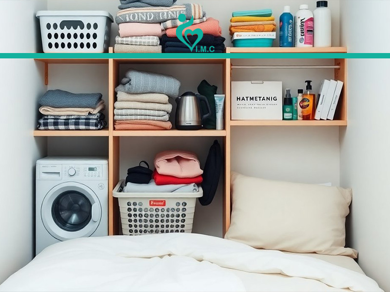 وسایل نظافت و مدیریت خوابگاه