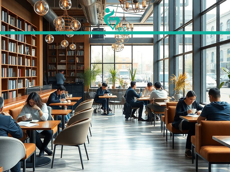 کافه نزدیک دانشگاه تهران